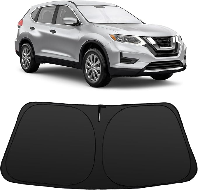 Windshield Sun Shade Compatible with 2014-2020 Rogue Accessories (NOT for Rogue Sport & 2021 Rogue 3rd Gen. T33) Sunshade Sun Visor Protector