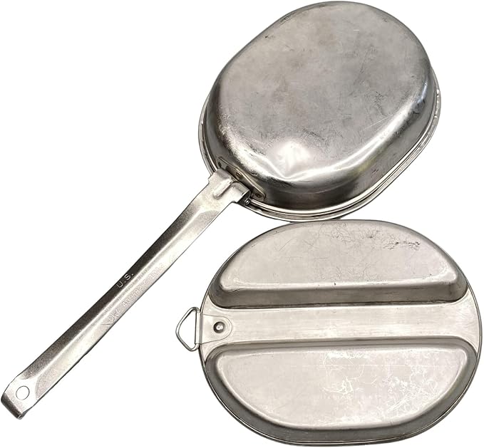 Mess Kit & Canteen Cup Set, US Army M1942 - Original US GI
