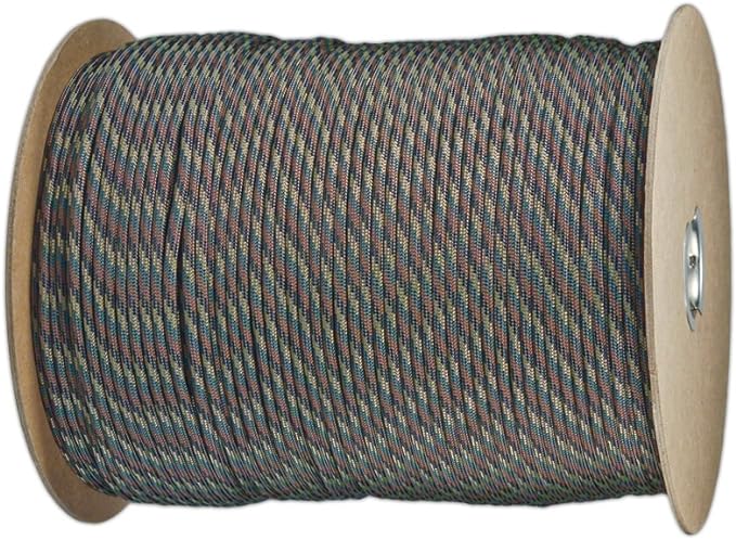 Paracord Planet Paracord (50+ Colors) - 1,000 Foot spools - 250 Foot spools - 100 feet Hank