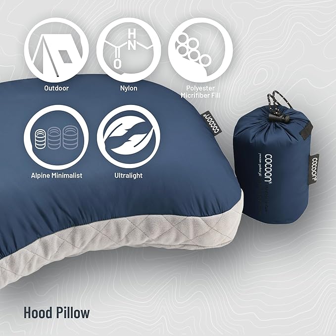 COCOON- Premium - Ultralight AirCore Hood Pillow - Wasabi Green