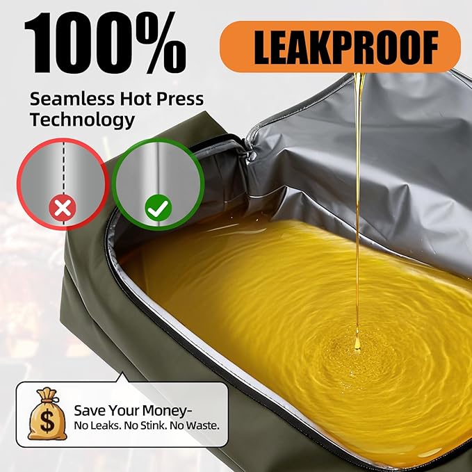 270° Opening BBQ Blanket for Resting Meat, Insulated Leak-Proof Meat Resting Bag for Brisket Turkey Pork, Smoker Accessories for Party Kitchen Camping, Anniversary Birthday Gift for Men Dad Husband
