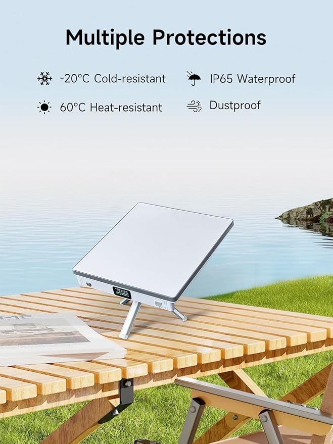 PeakDo LinkPower 1 Power Bank Compatible with Starlink Mini, 27500mAh 99Wh Portable Charger with USB-C Bidirectional Power Delivery, LCD Display, Smart App, DC Cable, Battery Pack for Outdoor&Camping