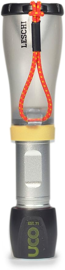 UCO Leschi Lantern, 110 Lumen Camping Lantern and Battery-Powered LED Flashlight with Dimmer and Strobe