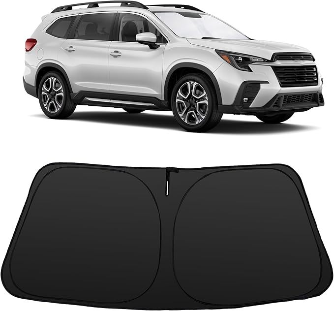 Windshield Sun Shade Accessories Compatible with 2019 2020 2021-2026 Ascent for Foldable Sunshade Sun Visor Blocks UV