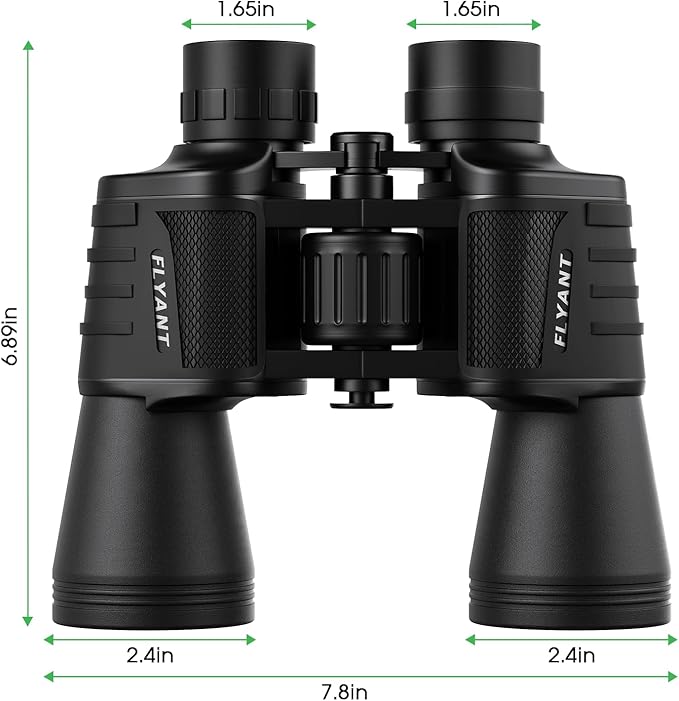 20x50 High Powered Binoculars for Adults, Waterproof Compact Binoculars with Low Light Vision for Bird Watching Hunting Camping Travel Cruise Hiking Sports Stargazing, Christmas Birthday Gifts for Men
