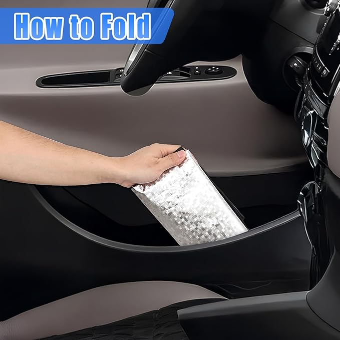 ZATOOTO Car Window Shades for Honda Accord 2018-2023, 4 Pcs Magnetic Car Window Covers, 100% UV Protection Foldable Privacy Curtains Side Window Sun Shade for Baby Breastfeeding Sleeping Camping