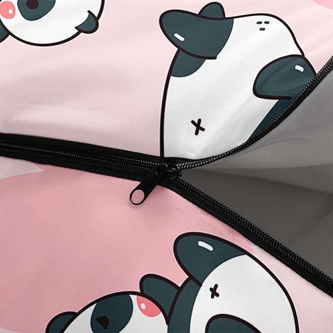 QOOMO Axolotl Cute Camping Sleeping Bags,3 Season Warm & Cool Weather,Lightweight,Waterproof Sleeping Bags for Adults & Kids,Traveling,and Outdoors