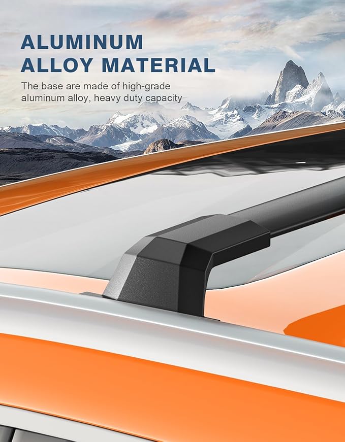 Roof Rack Cross Bars 220lbs Compatible with Chevy Chevrolet Blazer 2019-2026 (Not for Blazer EV), Heavy Duty All-Metal Aluminum Crossbar Luggage Racks Roof Rails Rooftop Canoe Accessories