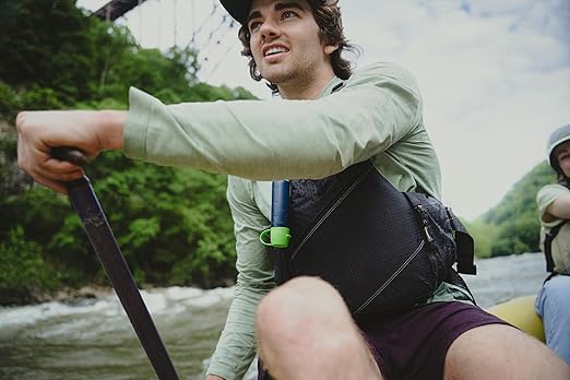 LifeStraw Peak Series – Solo Personal Water Filter for Hiking, Camping, Travel, Survival and Emergency preparedness. Removes Bacteria, parasites and microplastics, Limeade