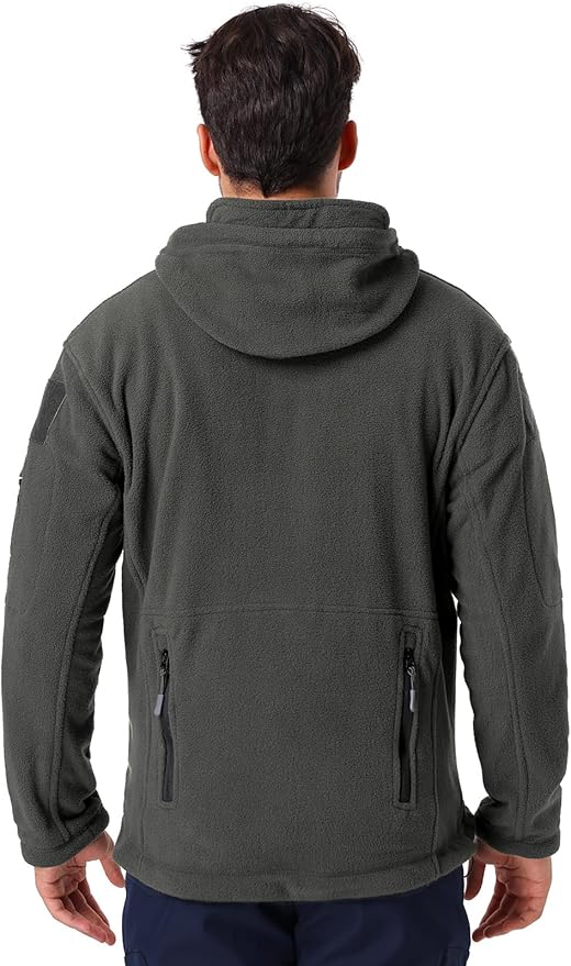 ReFire Gear Men's Warm Military Tactical Sport Fleece Hoodie Jacket
