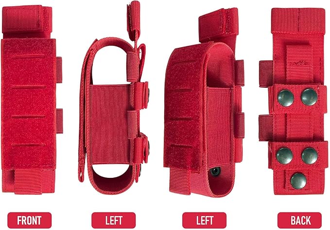 Upgrade 1000D Laser Cut Molle Tourniquet Holder, Heavy Duty Tactical Molle Tourniquet Pouch Holder