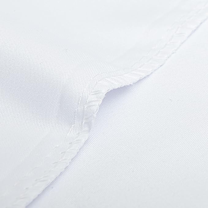 NTBAY Zippered Toddler Pillowcases Set of 2, 100% Brushed Microfiber 13x18 Pillowcases, Super Soft and Cozy Travel Kids Nursery Pillow Cases, 13x18 Inches, White