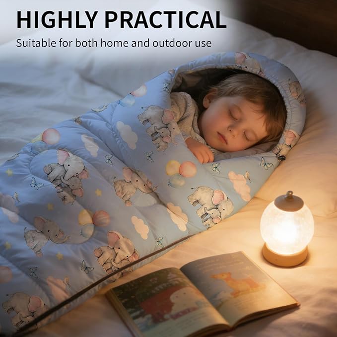 Camping Sleeping Bags, Lightweight Waterproof Sleeping Bag and Compact with Compression Sack for Outdoor