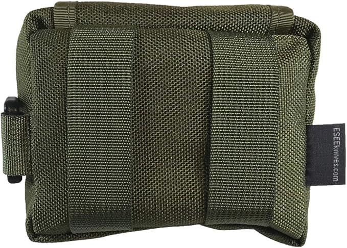 Esee Knives, Pocket Survival Kit, with Olive Drab Pouch, Size: 5.0" x 3.75" x 1.5"