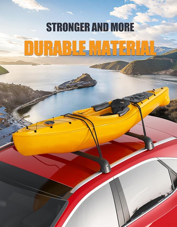 KINGGERI 300lbs Roof Rack Cross Bars Compatible with Mazda CX50 CX-50 2023 2024 2025 2026, Lockable Aluminum Roof Rails Crossbars Rooftop Cargo Basket Carrier Bag Luggage Rails