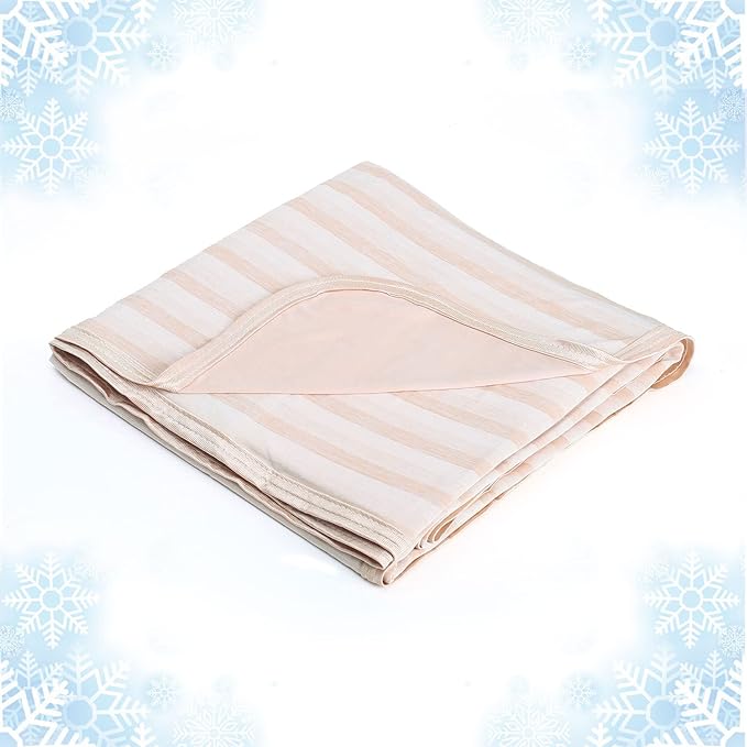 Ailemei Direct Cooling Throw Blanket for Hot Sleepers,Double Sided Cold Effect, Lightweight Breathable Summer Bed Blanket for Couch,Transfer Heat to Keep Body Cool Night Sweats,50"x70"