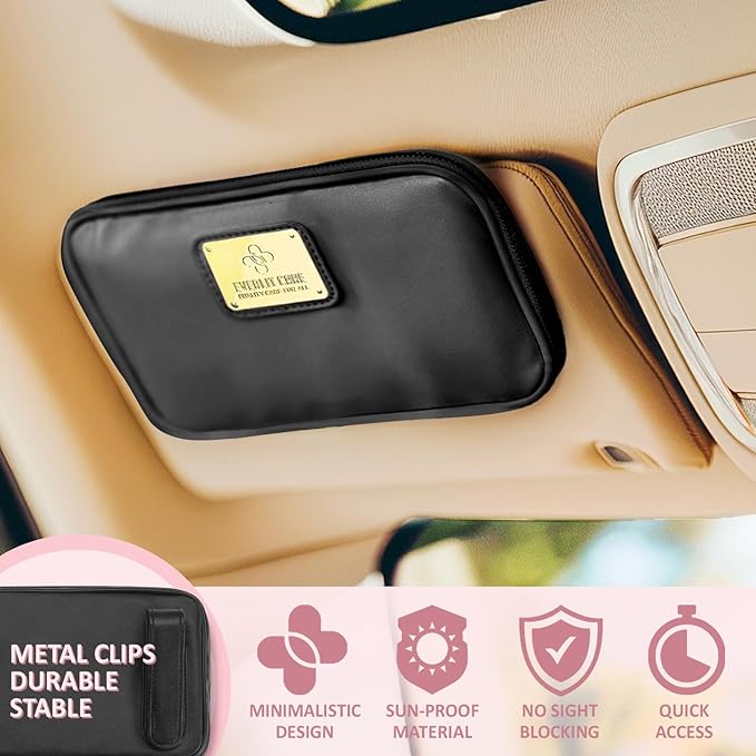 EVERLIT CARE Car First Aid Kit with Emergency Supplies Survival Gear Including Window Breaker Disposable Urine Bag Mountable Survival Kit for Family Travel in Car (Black)