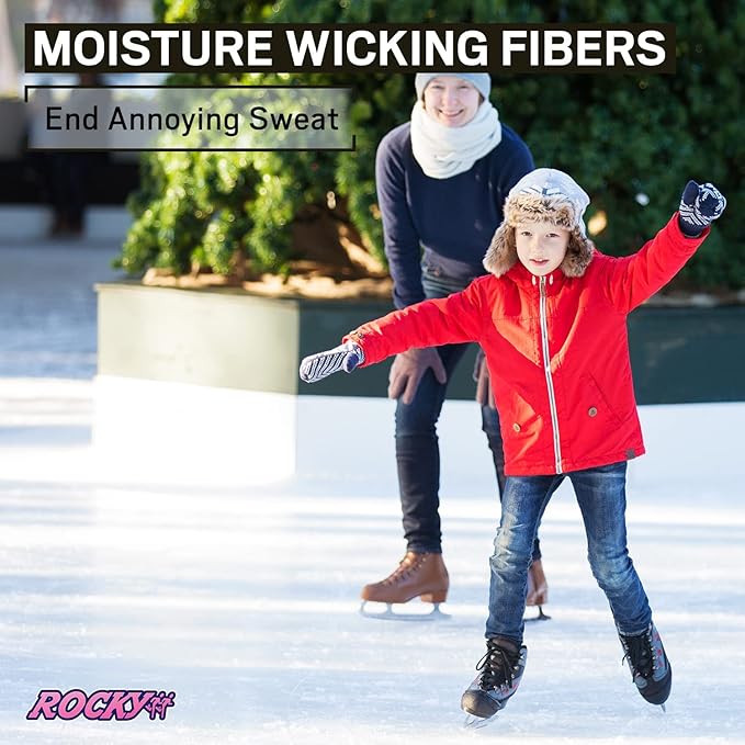 Rocky Thermal Underwear for Kids, Boys Thermals, Long Johns Underwear, Base Layer for Cold Weather/Skiing