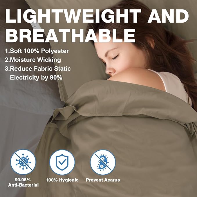 JAICOM Sleeping Bag Liner, Travel Sheets & Adult Sleep Sack, Ultralight and Portable Summer Sleeping Bag - Ideal for Backpacking, Hotels and Hostels, Business Trips, Camping