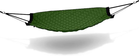 Hammaka Pammock Sleeping Pad That Converts Into an Inflatable Hammock - Great for Camping, Backpacking, Hiking - Airpad, Carry Bag, Repair Kit - Compact & Lightweight Air Mattress