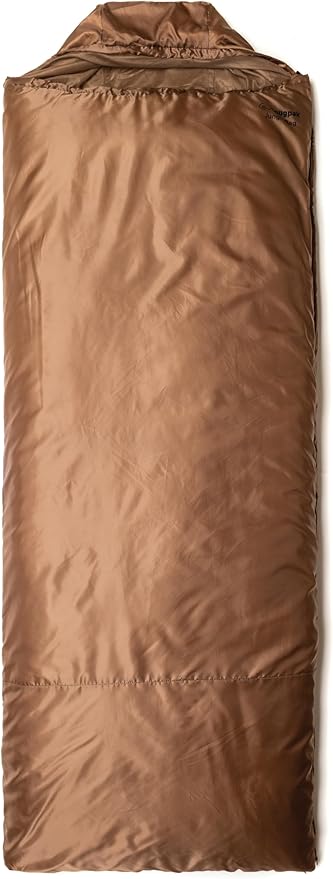 Snugpak Jungle Bag Lightweight Sleeping Bag with Left or Right Side Zip, Compact Travel and Camping Bag