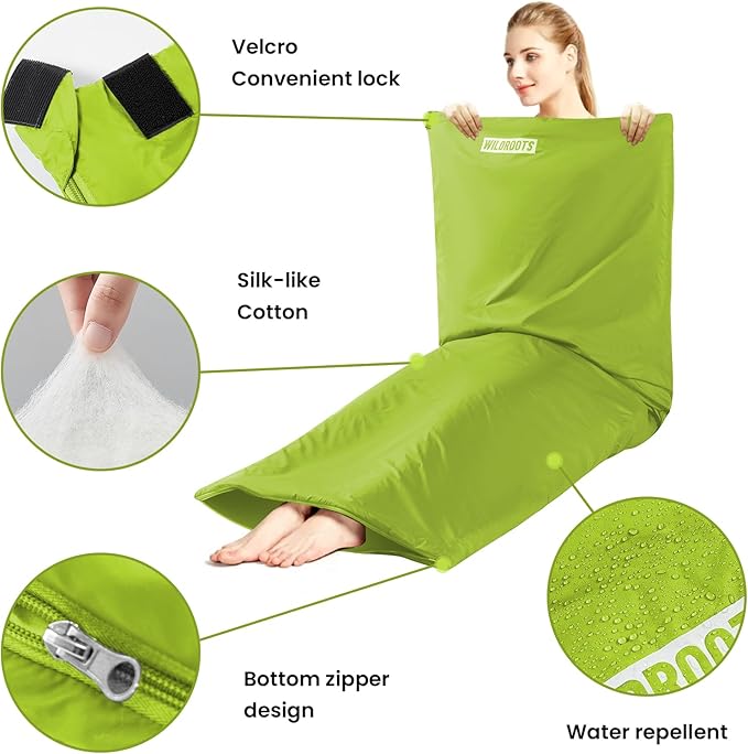 WILDROOTS Outdoor Camping Sleeping Bags for Hiking, Hunting, Travel