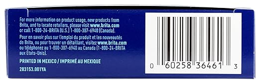 Brita Water Bottle Replacement Filters, BPA-Free, Replaces 1,800 Plastic Water Bottles a Year, Lasts Two Months or 40 Gallons, Includes 3 Filters