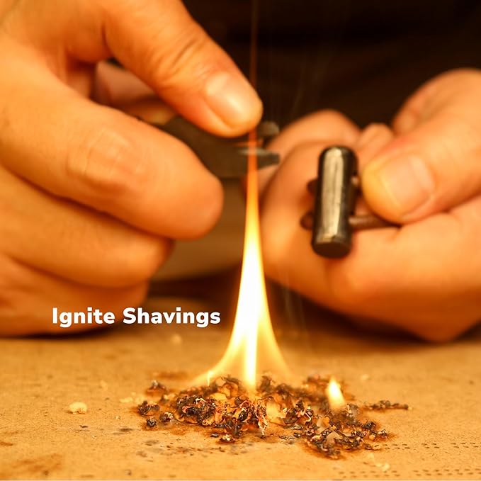 Cerafang Fire Starter Necklace Fishing Line Cutter Ceramic Pendant