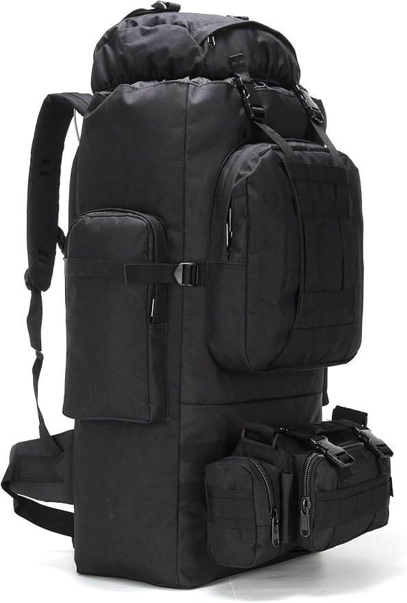 King'sGuard 100L Camping Hiking Backpack Molle Rucksack Military Camping Backpacking Daypack