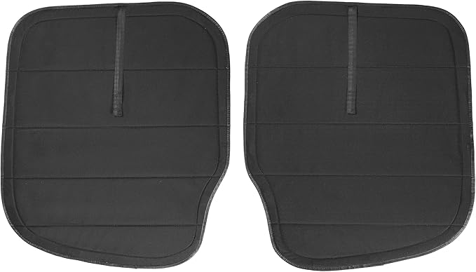 Magnetic Insulated Rear Door Window Covers (Pair) for 2007-2018 Mercedes-Benz Sprinter NCV3 Vans (Fits Bare Metal Window Frames), Blackout Privacy Sun Shades for Stealth Camping – Dark Gray