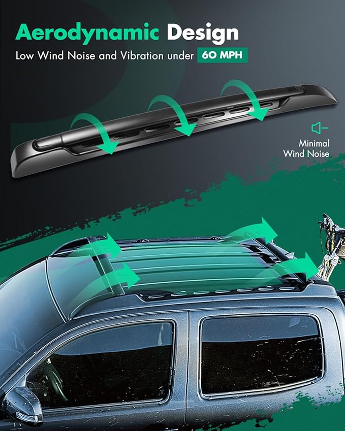 SCITOO Roof Rack Fit for Toyota for Tacoma 2005-2010 2011 2012 2013 2014 2015 2016 2017 2018 2019 2020 2021 2022 2023,for Rooftop Cargo Carrier Bag Basket Luggage Kayak Canoe Bike Snowboard Skiboard