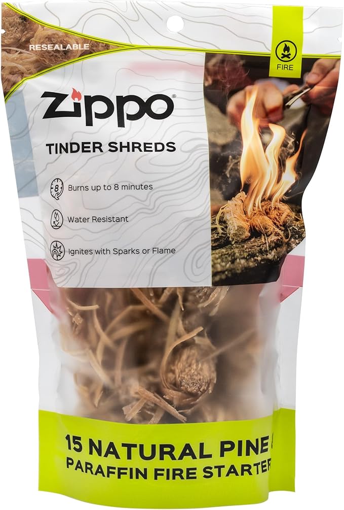 Zippo Tinder Shreds