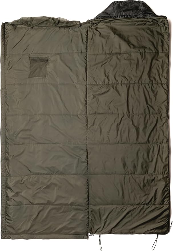 Snugpak Jungle Bag Lightweight Sleeping Bag with Left or Right Side Zip, Compact Travel and Camping Bag