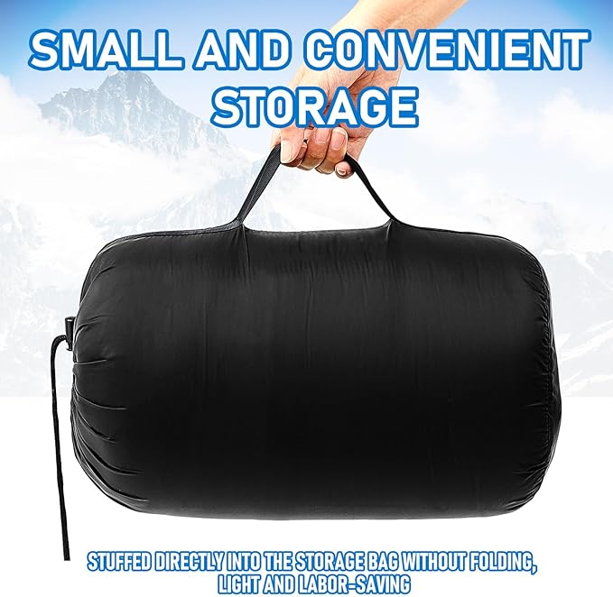 Preboun Thermal Poncho Wearable Hooded Blanket Winter Poncho Wearable Sleeping Bag Water Resistant Windproof for Men Women