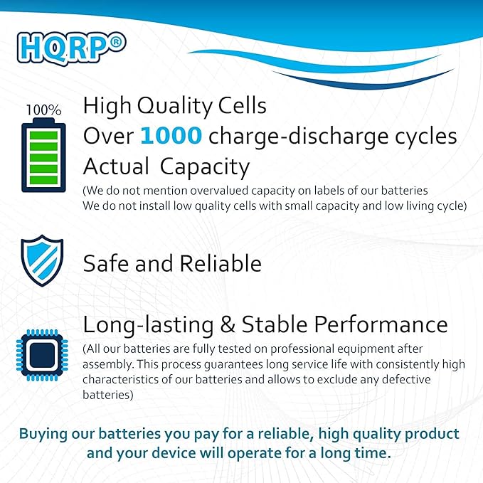 HQRP Battery Compatible with C Crane CC Observer, Solar Observer AM FM Weather Windup Emergency Radio COBS 3-2/3AA