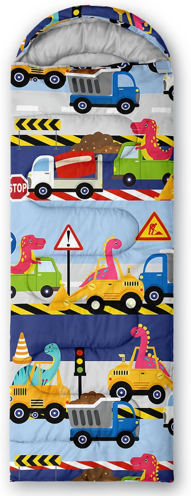 QOOMO Axolotl Cute Camping Sleeping Bags,3 Season Warm & Cool Weather,Lightweight,Waterproof Sleeping Bags for Adults & Kids,Traveling,and Outdoors
