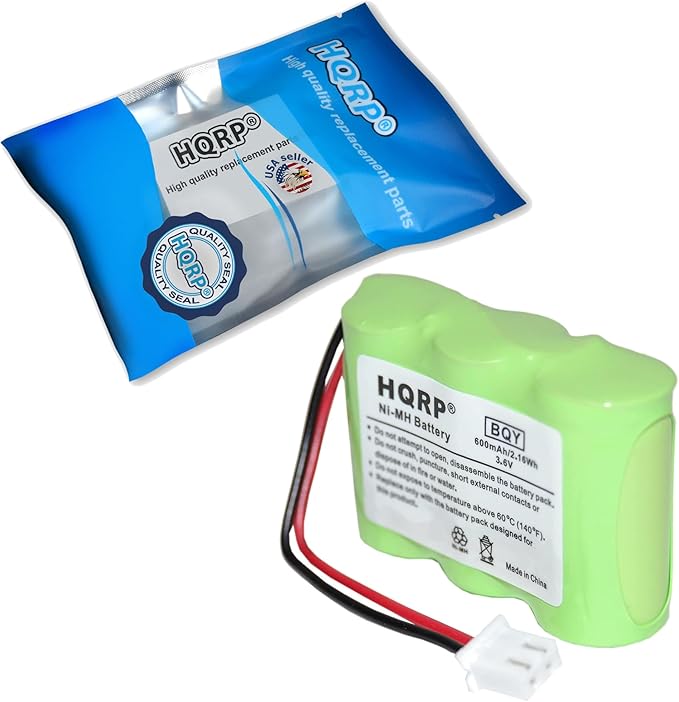 HQRP Battery Compatible with C Crane CC Observer, Solar Observer AM FM Weather Windup Emergency Radio COBS 3-2/3AA