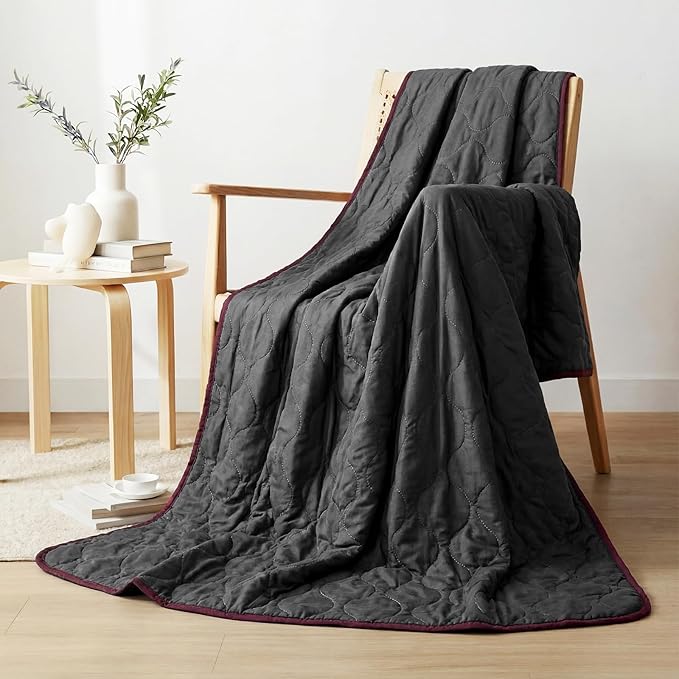 LOOGU Camo Blanket Waterproof Insulation Poncho Liner for Outdoor Camping, Hiking, Hunting, Survival, Backpacking, Picnicking