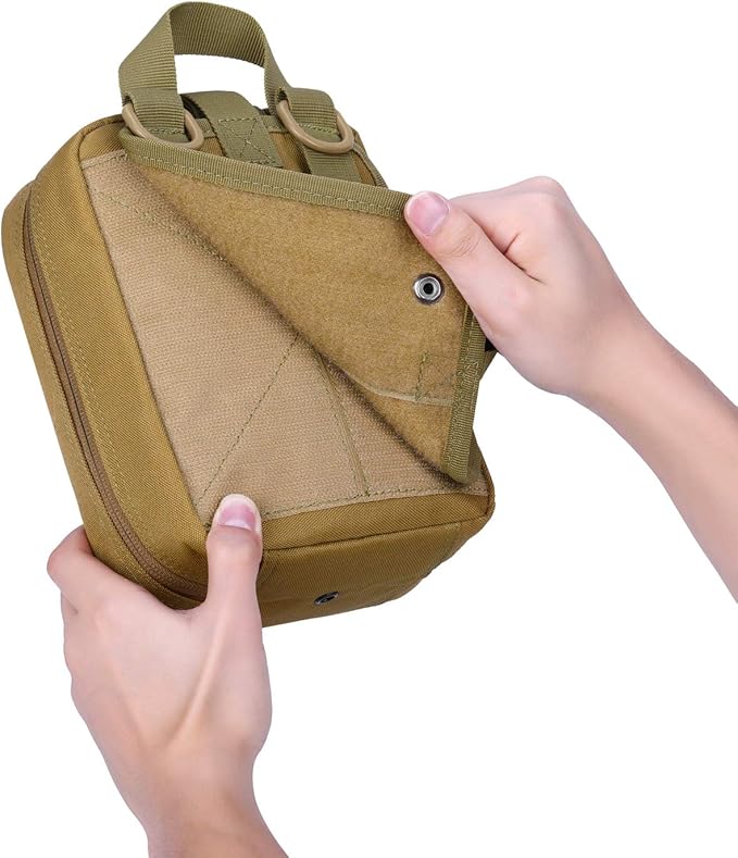 Gonex MOLLE Medical Pouch EMT First Aid Pouch Rip-Away IFAK Tactical Utility Pouch for Outdoor Activities Medical Supplies (Bag Only)