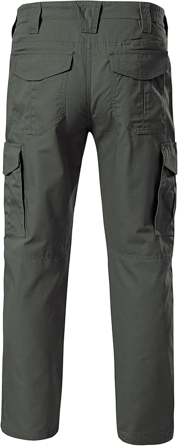 CNBQDD Mens Work Pants Cargo Tactical Construction for Men Ripstop Water Repellent Lightweight Outdoor Hiking with Pockets