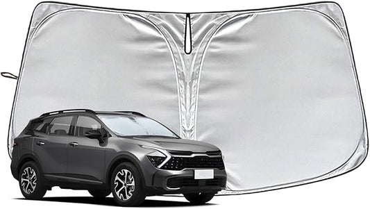 Side Window Sunshades for KIA Sportage 2023-2025, Customized for Sportage 2023 2024 2025 Car Front Window Sun Shades, Automatic Car Sun Shield Accessories, Blocks UV Rays, Keeps Vehicle Cool