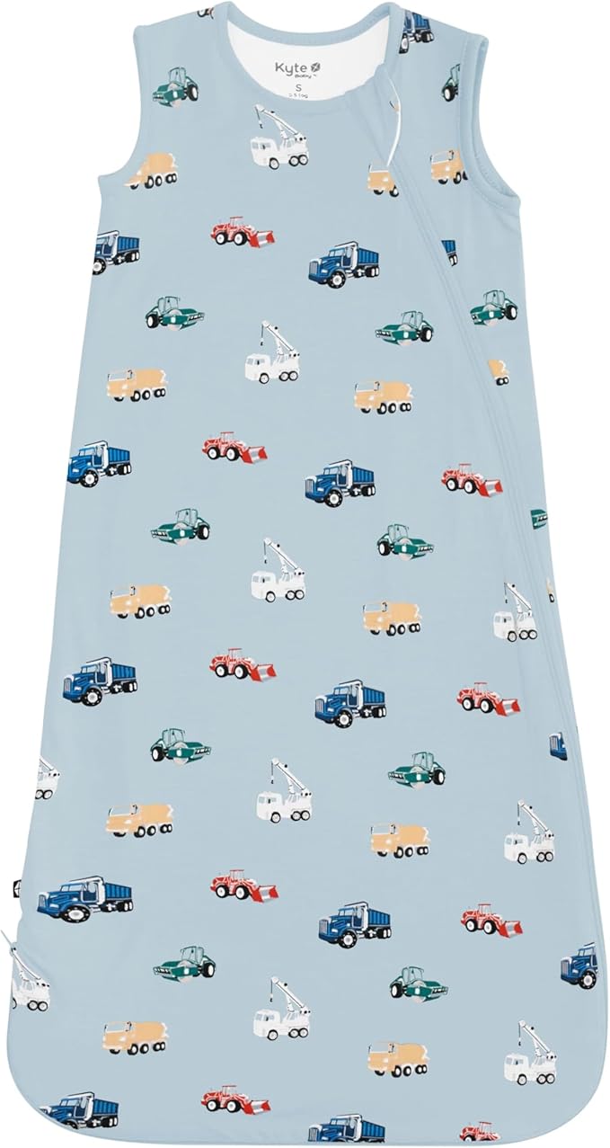 KYTE BABY Unisex Rayon Made From Bamboo Sleep Bag for Babies and Toddlers, 0.5 Tog (Small, Construction)