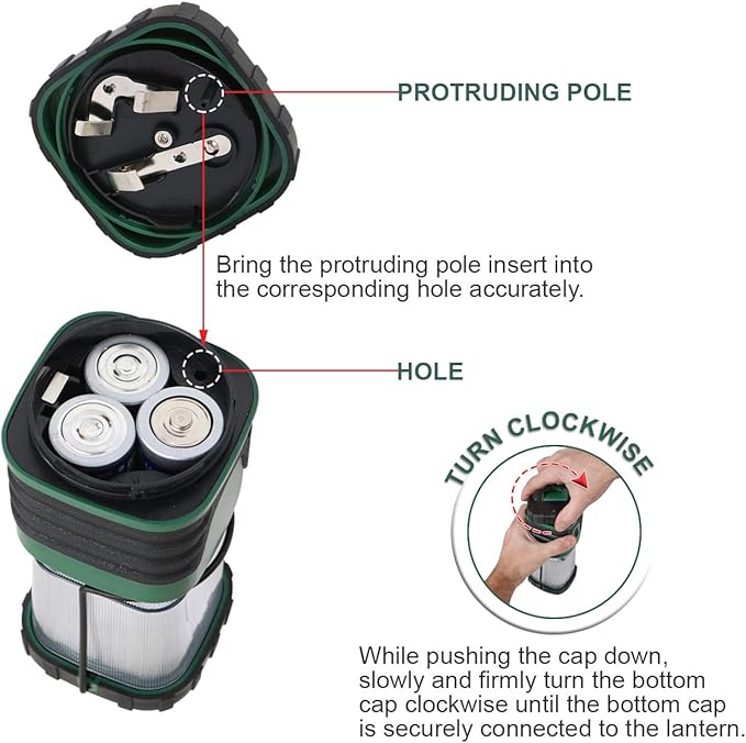 StarLight LED Camping Lantern - Water Resistant - Shock Proof - Long Lasting Up To 6 DAYS - 1000 Lumens Ultra Bright