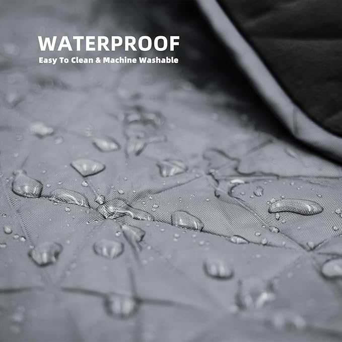 Large Outdoor Waterproof Blanket Extra Thick Fleece Stadium Blanket for Camping, Car, Pet, Picnics - Windproof, Wearable, Machine Washable 80" x 58" (Smoky Gray)
