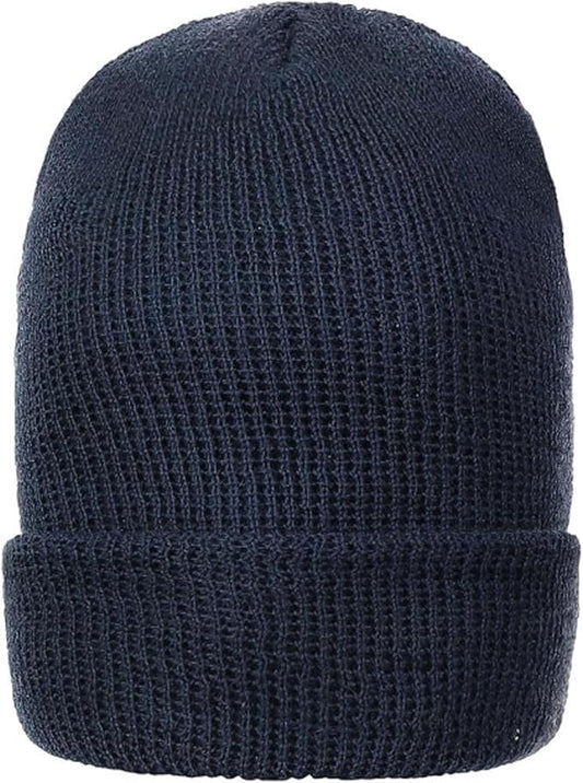 100% Wool Watch Cap – GI Warm Winter Beanie Cap for Cold Weather – Made in the USA Military Specifications.