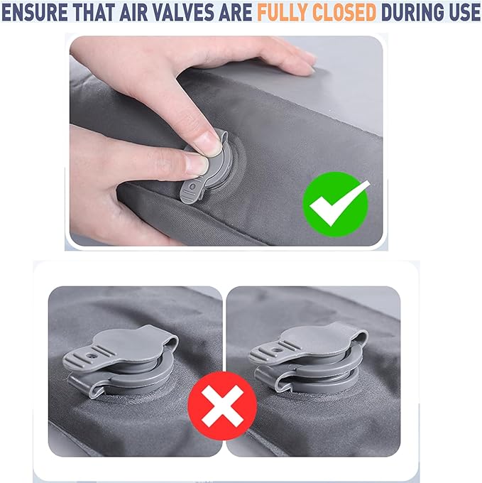 Elegear Camping Sleeping Pad with Multi-Function Electric Pump, 4’’ Ultra-Thick & 1100lb Ultra-Support Camping Air Mattress, Durable Sleeping Pad for Camping/Hiking/Tent/Home/Car Travel