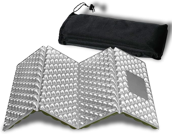 Camping Foldable Sit Pad - Foam Seat Pad for Backpacking