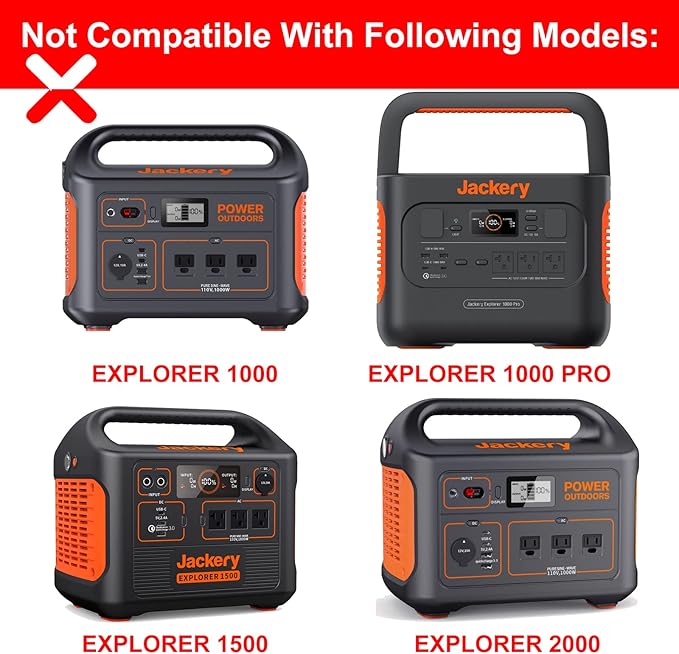 Charger for Jackery Charger 24V 90W AC Adapter for Jackery Portable Power Station Explorer 160 240 300 500 550 E300 E500 E550 Solar Generator 167Wh 240Wh 293Wh 518Wh Lithium Battery Power Supply Cord