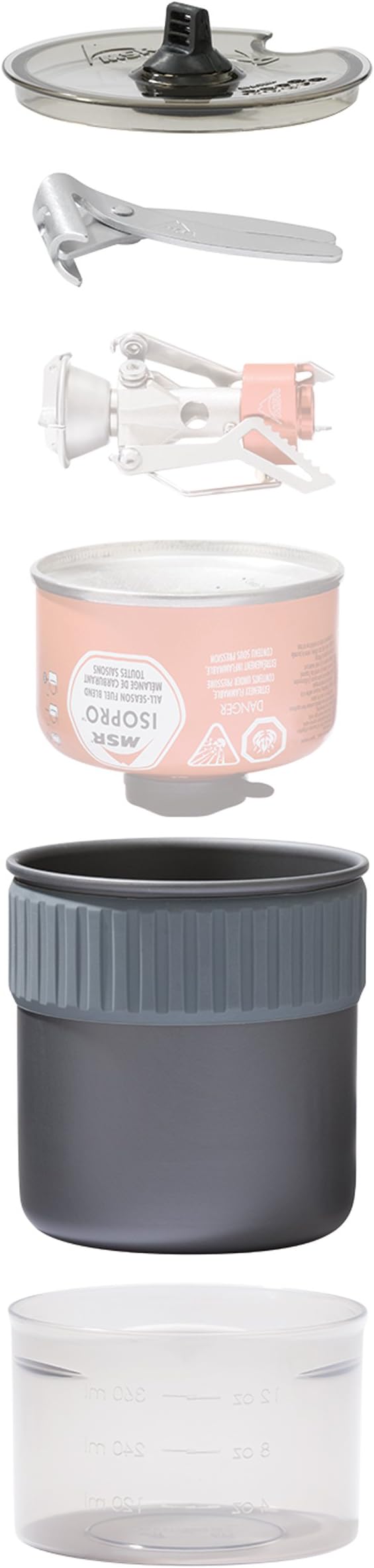 MSR Trail Mini Solo Camping Cook Set