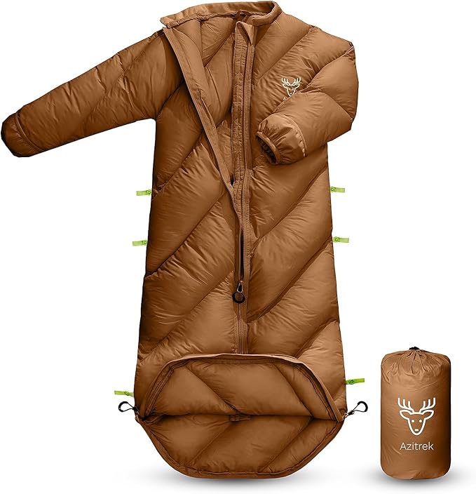 Walkable Toddler Sleeping Bags for Kids, Boys Girls (2T-4T) - Puffy Camping Sleeping Sack for Indoor, Outdoor, Travel, Sleepover, Slumber Party (up to 46 in)- Machine Washable, Lightweight